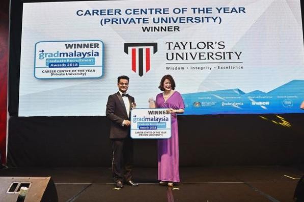Taylor's University Creer centre of the year award